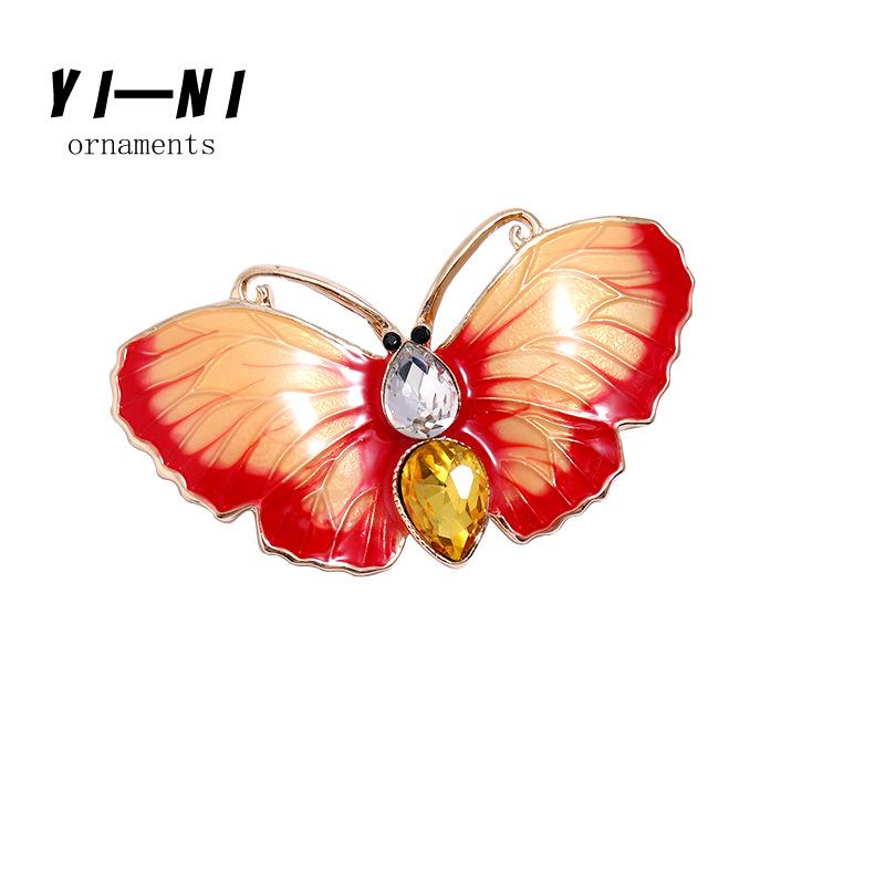 

Fashion Butterfly Animal Custom Alloy Corsage Drip Clothing Accessories Brooch