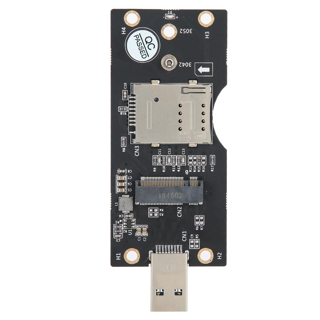 M.2 To USB 3.0 Adapter Riser Card with SIM Card Slot Computer Accessories Key B NGFF
