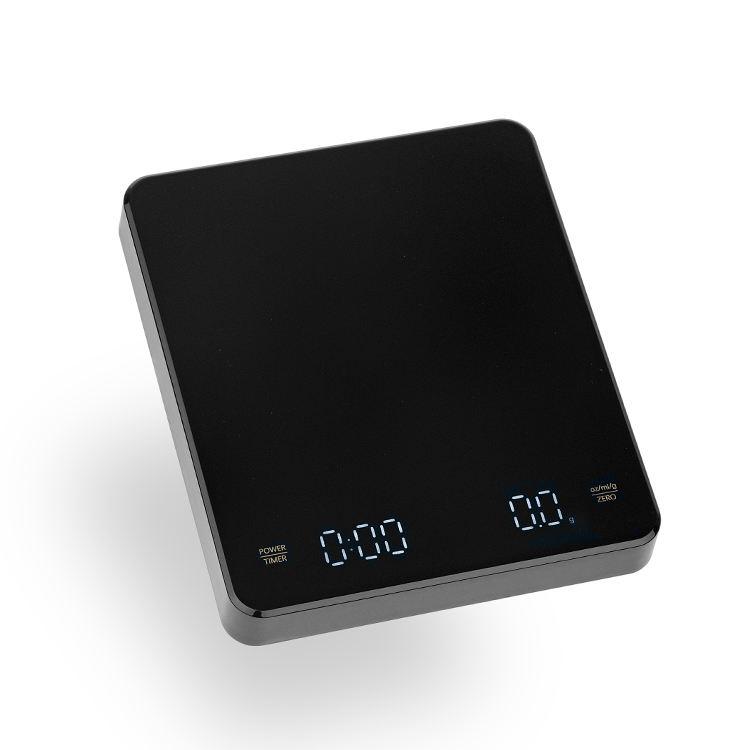 Hot Sale 0.1g/3kg Touch Screen Kitchen Scale Led Display Digital Coffee Scale with Timer чёрный