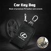WRSP5 Carbon Fibre leather Car Key Bag Men's Storage Case For Lexus GX460 Ct200h IS250 ES 220D IS200 Fsport GS GX IS LS LX NX RX UX CT