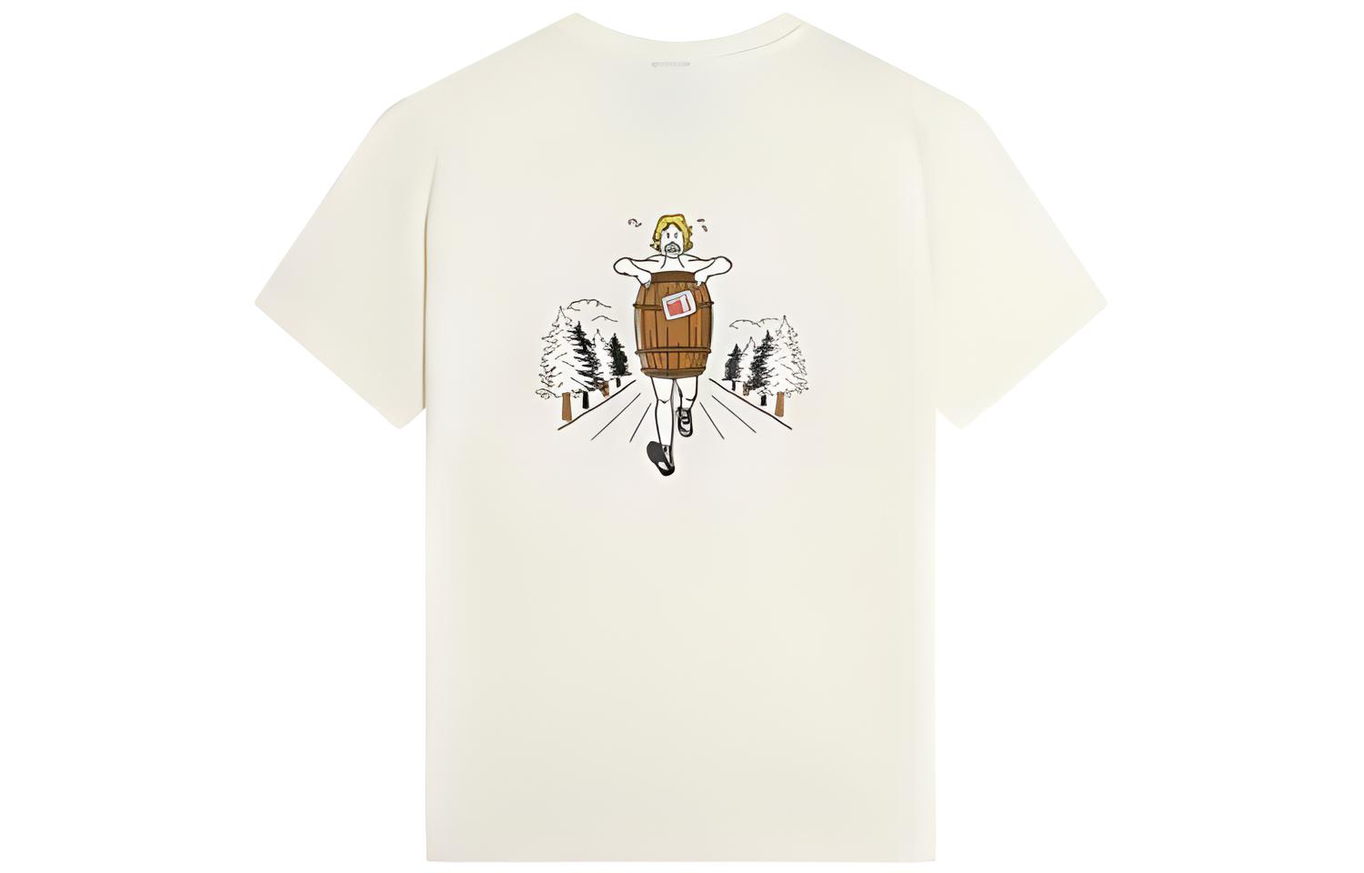 New Balance T Shirt Men s Beige AMT22394-IV XXL
