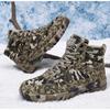 Men Warm Hiking Boots Winter Outdoor Camouflage Desert Boots Military Non-slip  Comfortable Wear-resistant Boots Size 35-48