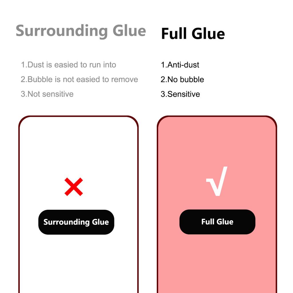 HAT PRINCE 0.2mm Full Glue 9H Tempered Glass Anti-explosion Ultra-thin Unlock Version Screen Protector for Samsung Galaxy S22+ 5G/S23+