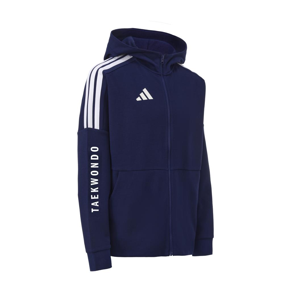 Adidas Taekwondo 3-Streifen Klassisch Retro Gerade Hosen Jogginganzug Unisex Jogginganzug Dunkelblau CLTR02JTK-DBW+CLTR02PTK-DBW