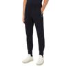 Emporio Armani FW22 Essentials Solid High-Waisted Tapered Knit Joggers Men Bottoms Black 8N1P721-JBTZ1-0999