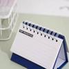 2026 Mini Creative Desktop Calendar Cute Simple Fresh English Version Handmade Diary Notepad Ornament