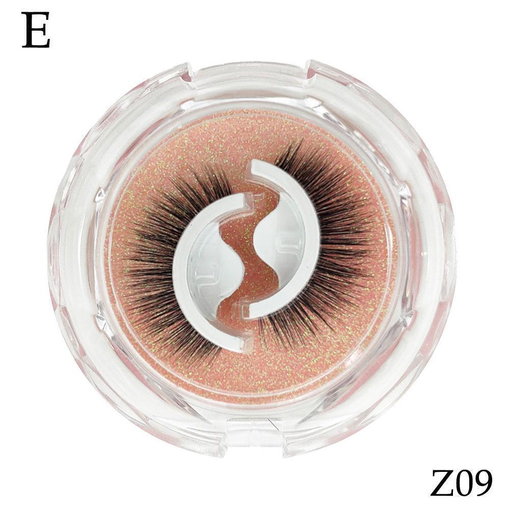 

Самоклеящиеся накладные ресницы многоразовые натуральные тонкие вьющиеся ресницы пушистые E0W1 Z09