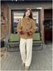 Trendy Woolen Coat: Thick, Warm, Loose-Fit for Autumn/Winter