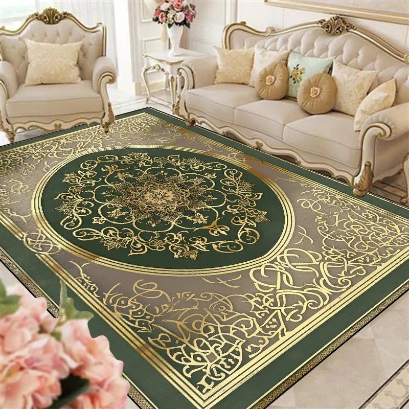 Luxe Europese Woonkamer Kleden Lounge Sofa Salontafel Antislip Tapijt Huis Kamer Slaapkamer Decor Garderobe Vloermatten Wasbaar