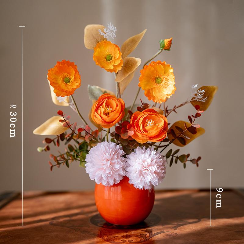 

Artificial flower fake flower decoration bedroom bouquet room ornament floral home decoration