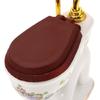 Ceramic Mini Toilet For 1/12 Scale Dollhouses Bathroom Realistic Miniature Furniture Perfect For Model Displays