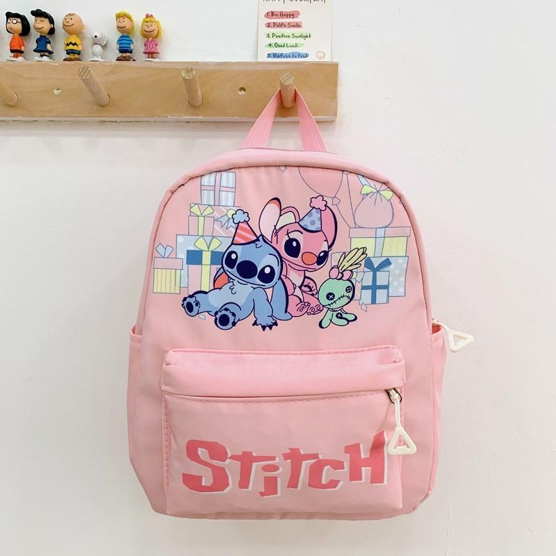 Trendy Cartoon Patterned Stitching Backpack For Boys And Girls Age 3 To 6 Years