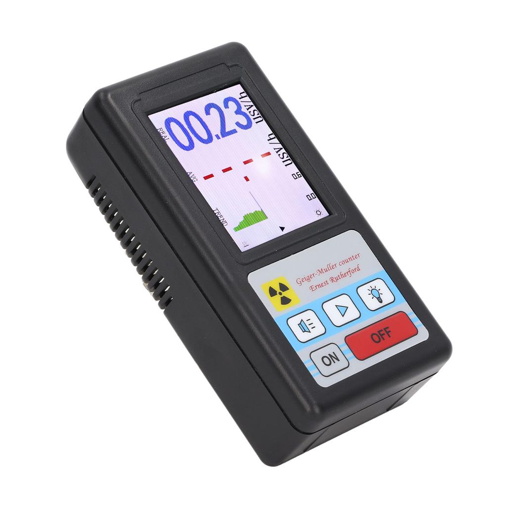 Nuclear Radiation Detector Geiger Counter Dosage Alarm Device Dosimeter Monitor Meter BR 6