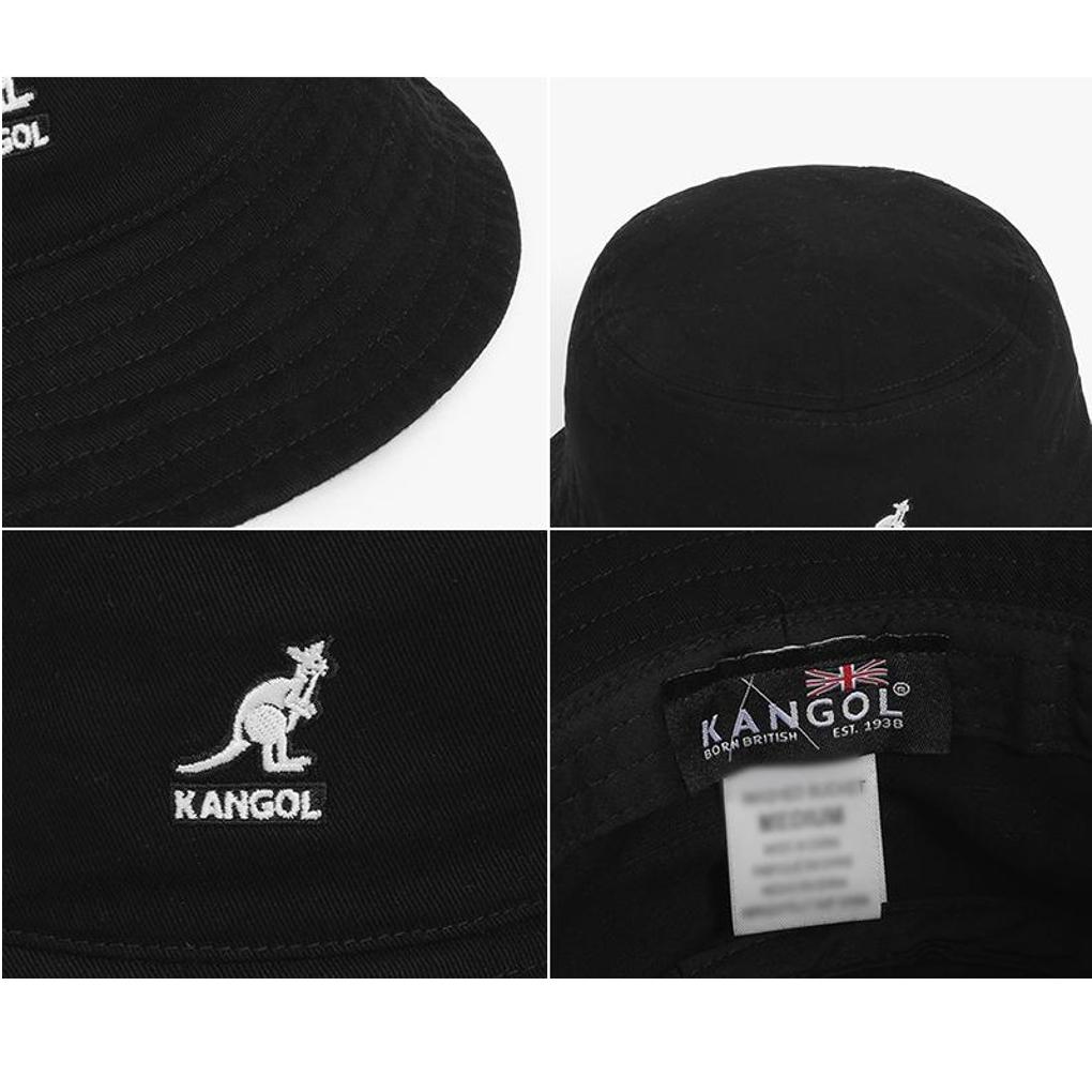 KANGOL K4224HT BLACK Unisex Bucket Hat