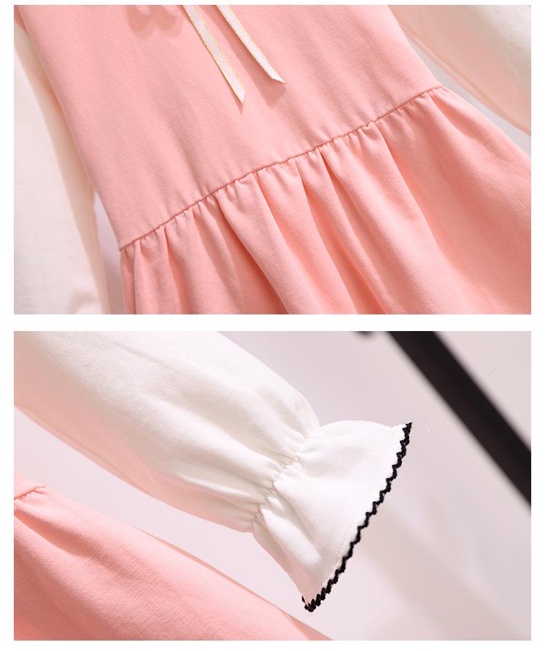Girls’ Trendy Two-Piece-Look Princess Dress for Spring/Summer
