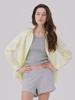 Weibeuyunion Oversized Essential Shirt Light Yellow