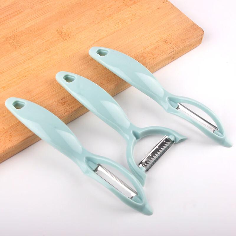 Utuo Stainless Steel Peeler & Grater 3-Piece Set