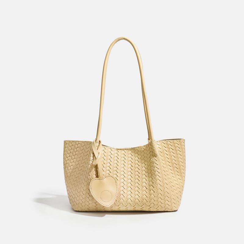 Handheld Tote Bag - Large Capacity Fashionable Food Basket Bag - Single Shoulder Mother-and-child Bag Casually