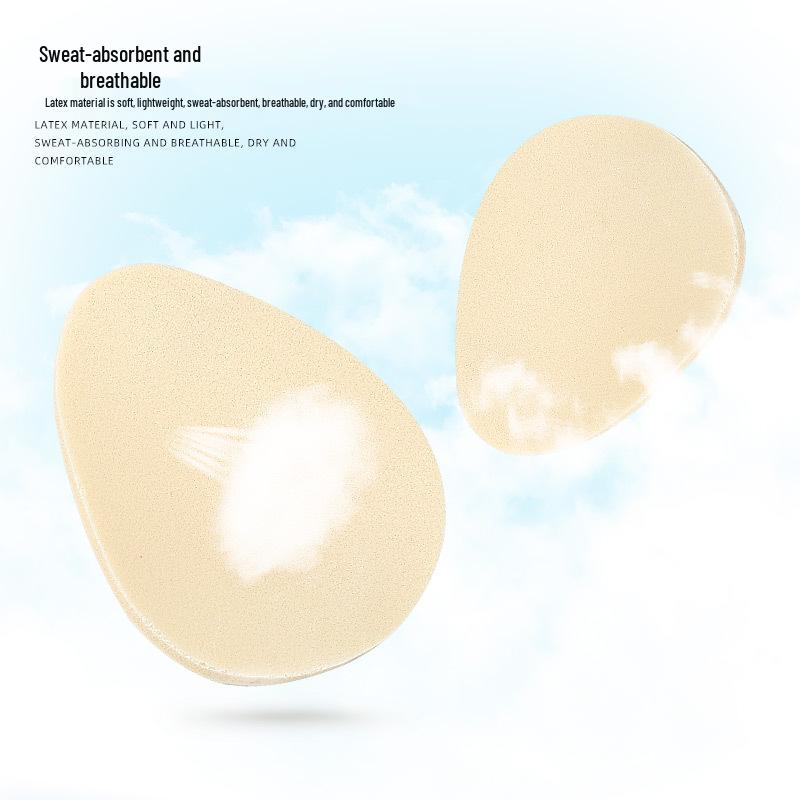 Latex Anti-Abrasion Soft Forefoot Pad for High Heels - Self-Adhesive, Breathable Arch Support.