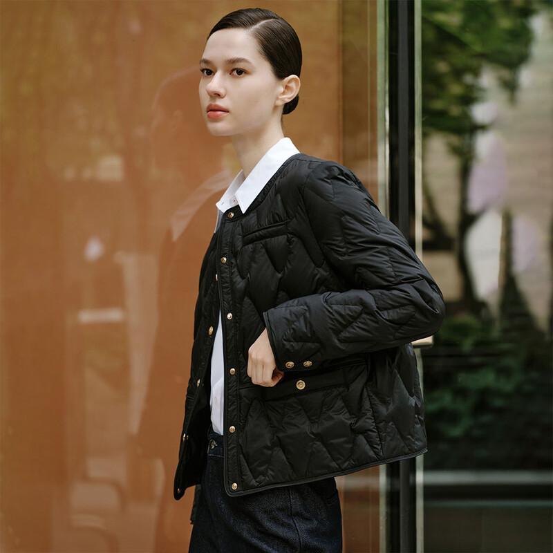 GIOVANNI VALENTINO Women's Lightweight Down Puffer Jacket