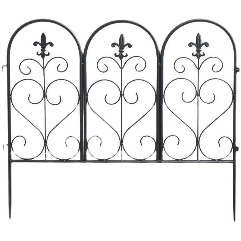 European Wrought Iron Garden & Balcony Flower Support