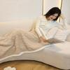 Coral Fleece Lazy Shawl Thick Warm Winter Shawl New Warm Blanket  Winter Season