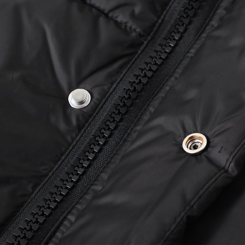 Fashion Winter Woman Long Parkas Hooded Loose Thick Warm Jacket Black Overcoat Women's Coats