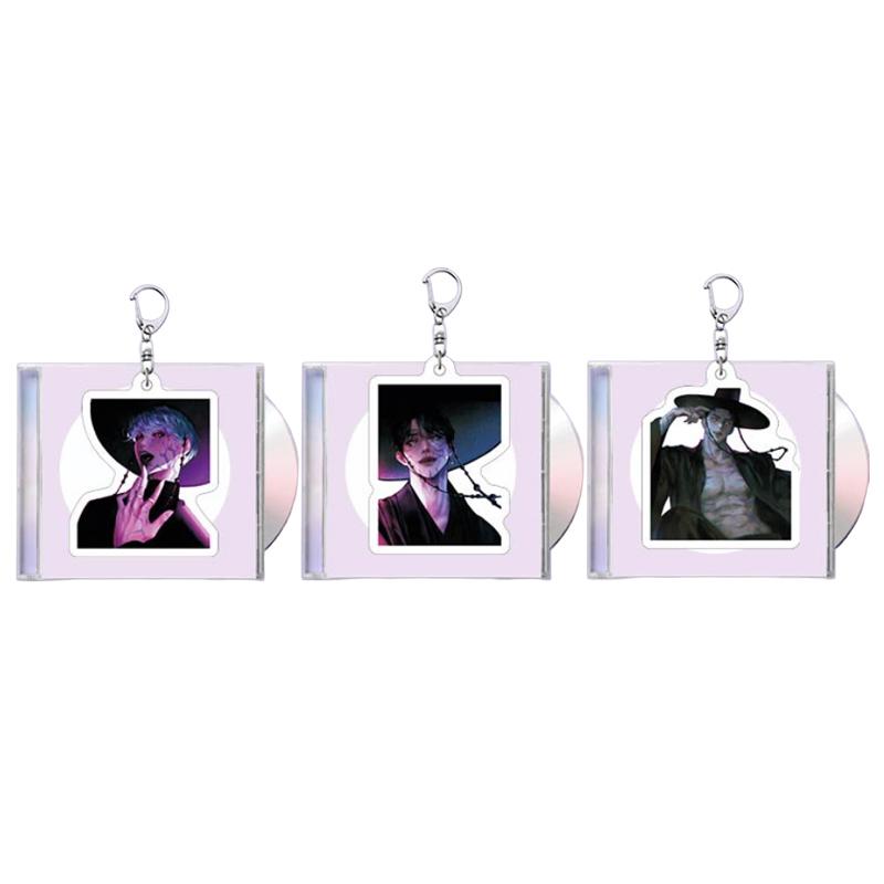 K-Pop Demon Hunters Keyring (Huntr/x, Saja Boys, Derpy) (12 Options)