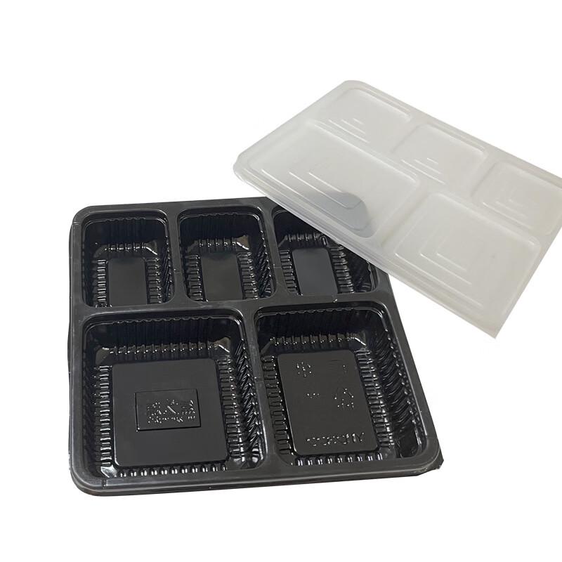 Jindinghui Disposable 5-Compartment Meal Prep Containers