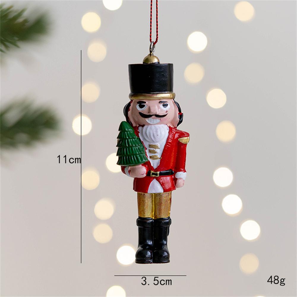 Christmas Tree Decoration Manual Process Full Of Christmas Gifts Nutcracker Soldier Holiday Decoration Durable Festive
