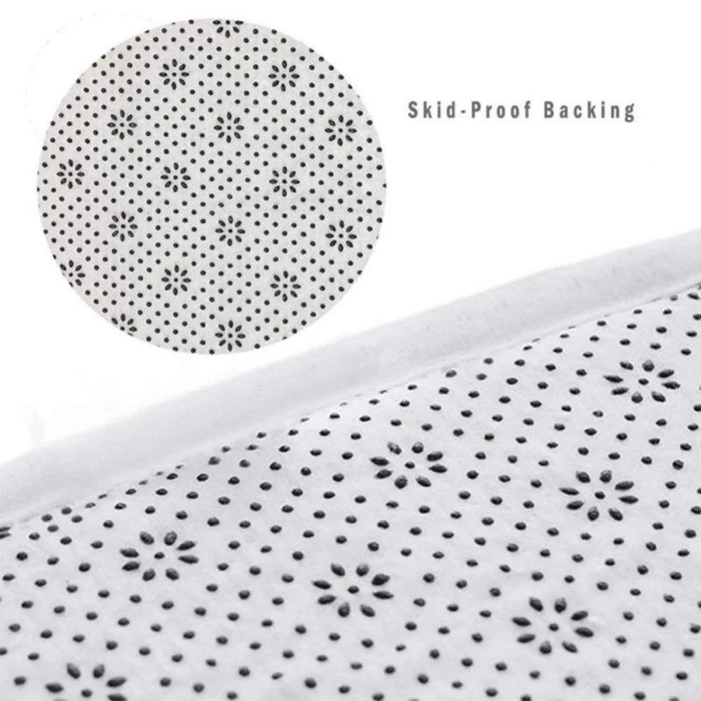 Flower of Life In Lotus Mandala Front Entrance Doormat Sacred Geometry Meditation Anti-Slip Bathroom Mat Room Floor Mat