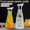 Heat-resistant Juice Bottle Transparent Coffee Milk Pot New Juice Cold Water Bottle