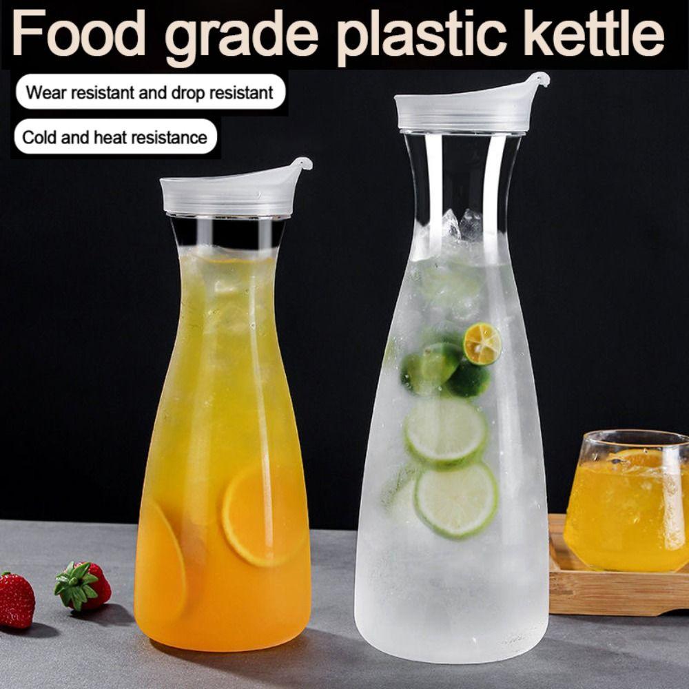 Heat-resistant Juice Bottle Transparent Coffee Milk Pot New Juice Cold Water Bottle