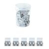 Transparent Multifunctional Clips for Student Papers and Storage