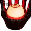 Warm LED Spooky Lamp Skeleton Hand Ghost Face Pumpkin/Scary Eyeball Night Light, Halloween Party Table Centerpiece for Home Decoration And