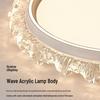 Modern Smart Bedroom Ceiling Light, Full Spectrum Eye-Care, Luxury Design