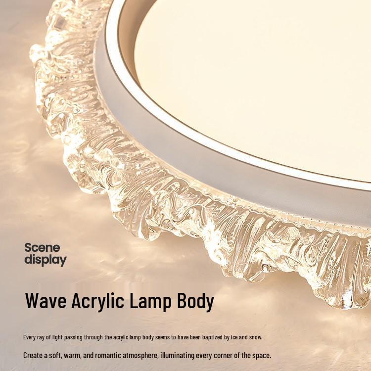 Modern Smart Bedroom Ceiling Light, Full Spectrum Eye-Care, Luxury Design