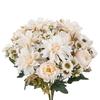Artificial Flowers Silk Dahlia Rose Daisy for Christmas Home Decoration Bonsai Room Wedding Bridal Bouquet Party Diy  Sales