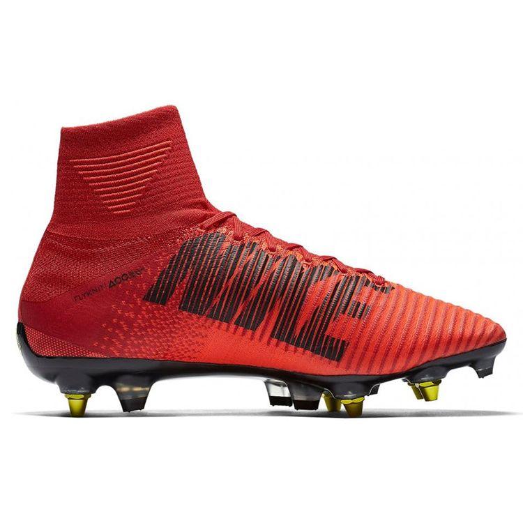 Nike Mercurial Superfly 5 SG Pro AC Bright Crimson University Red Pánské kopačky Bílá Hyper-Crimson 889286-616