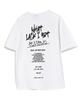 ELIMENO [Set] El Street Artwork Cool Cotton Short Sleeve T-Shirt 2-Piece Set