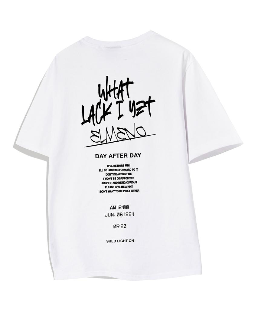 ELIMENO [Set] El Street Artwork Cool Cotton Short Sleeve T-Shirt 2-Piece Set
