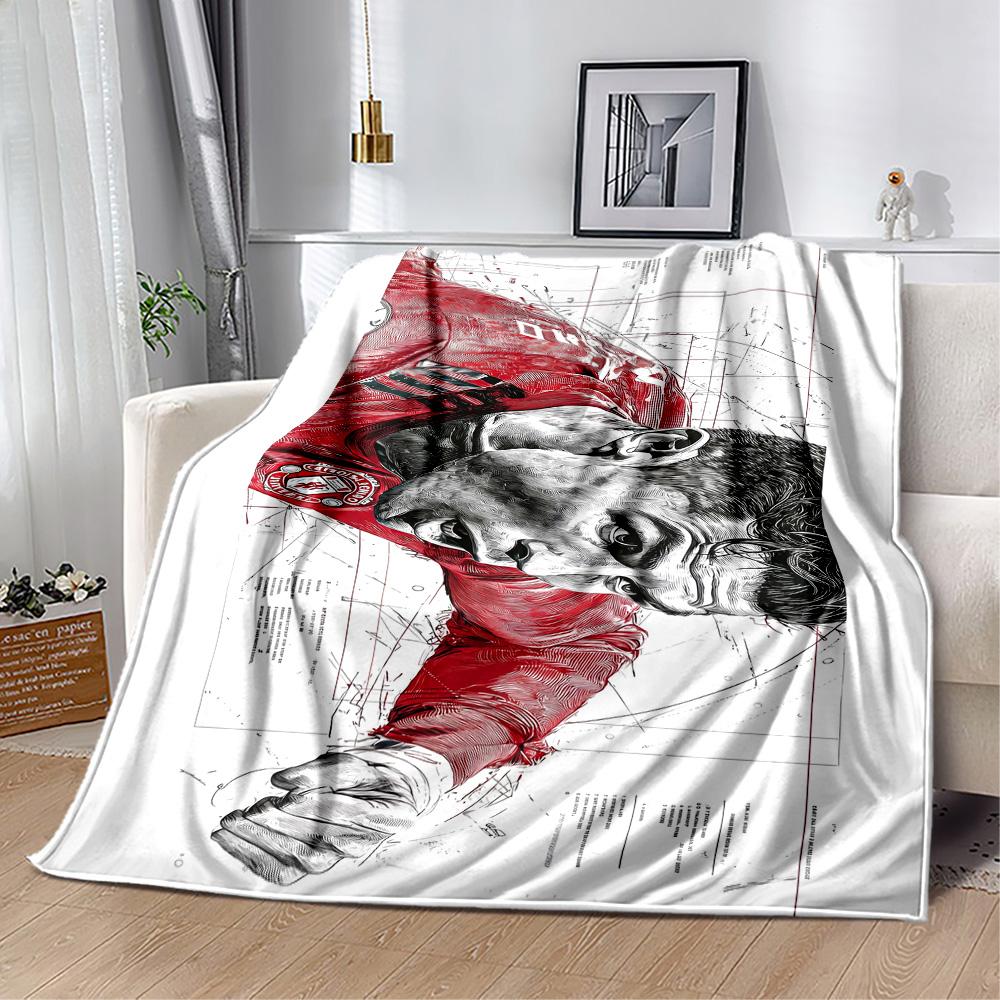 Cristiano Ronaldo Juventus Blanket Warmthful Decor Perfect for Couch Livingroom Bedding for All Occasions Warmthful Decor