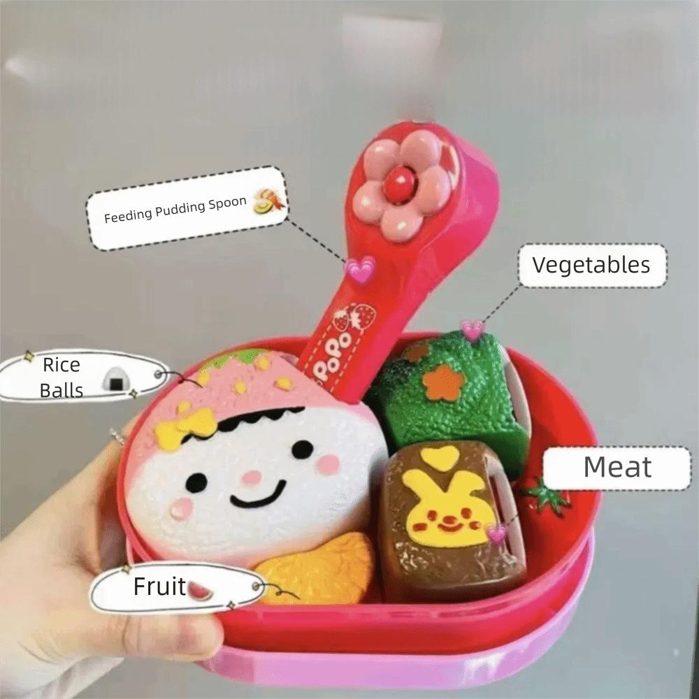 Simulation Model Lunch Box Pudding Toy Pretend Play Play House Toys Children's Toy