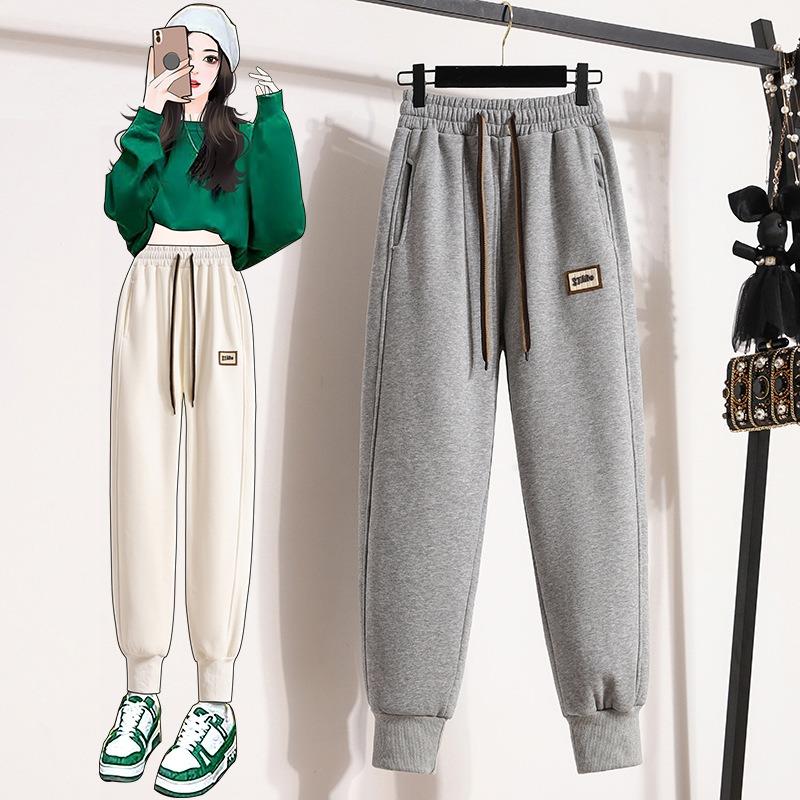 Trousers Women's Long Loose-fitting Skinny Sweatpants Casual All-strap Harlan Sweatpants