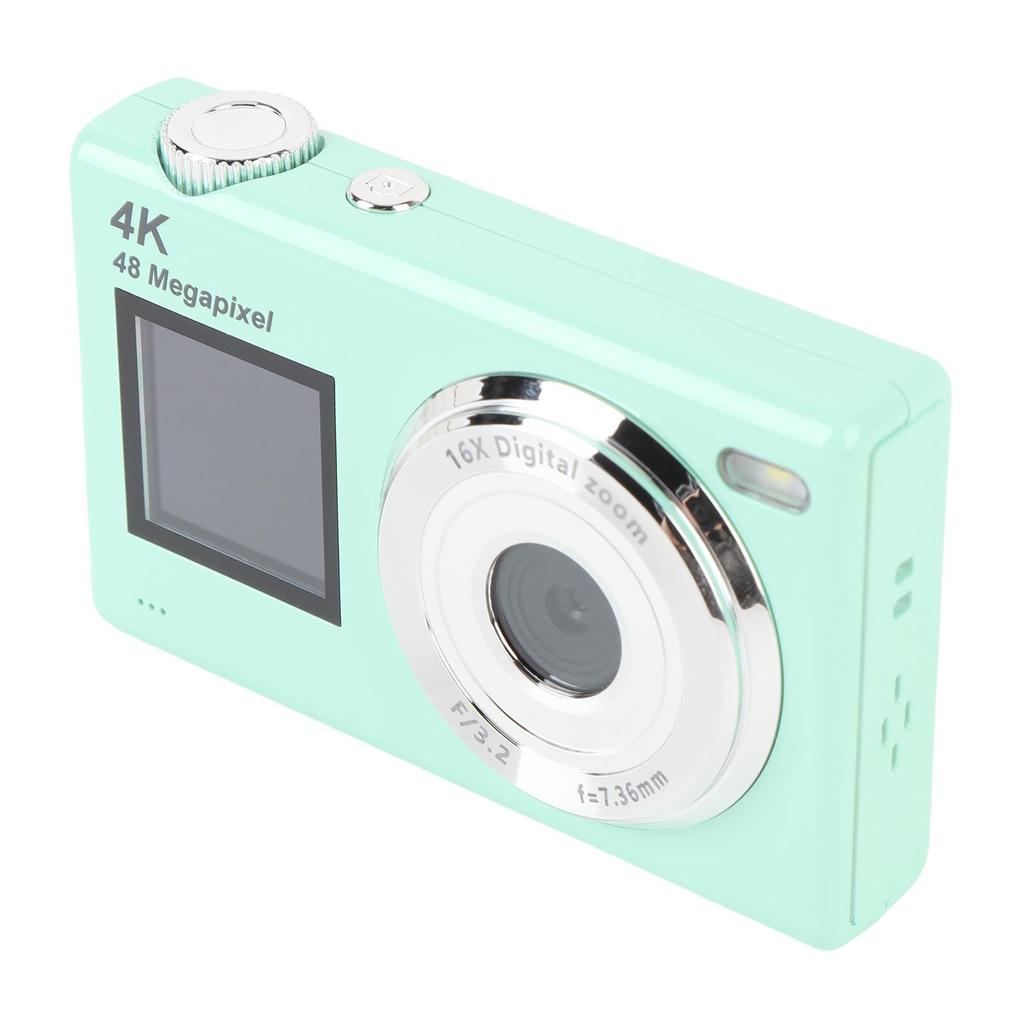 4K Digitalkamera 48MP HD Dual-Screen 16x Digitalzoom Autofokus Selfie-Kamera für Fotografie