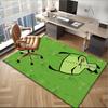 Alien Invasion Pattern Office Rug Chair Mat, Game Carpet, Suitable for Front Door, Bedroom, Living Room, Desk, Holiday Gift