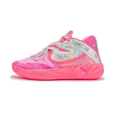 MB.05 Tênis de Basquete Unissex Rosa Prata 312129-01
