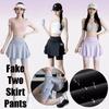 Quick-Drying Women's Tennis Skirts High Waist Fitness Shorts Skirts Women's Yoga Skirt  Gym Fitness