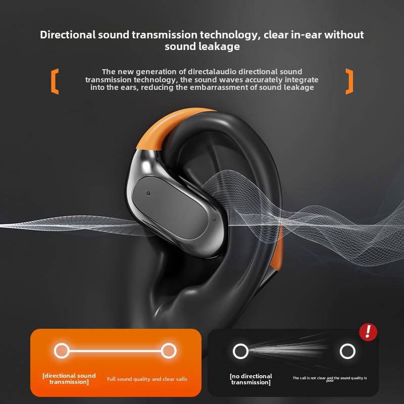 Otočná Sluchátka s Háčkem za Ucho Bluetooth Sluchátka Ultra-dlouhá Životnost Potlačení Hluku
