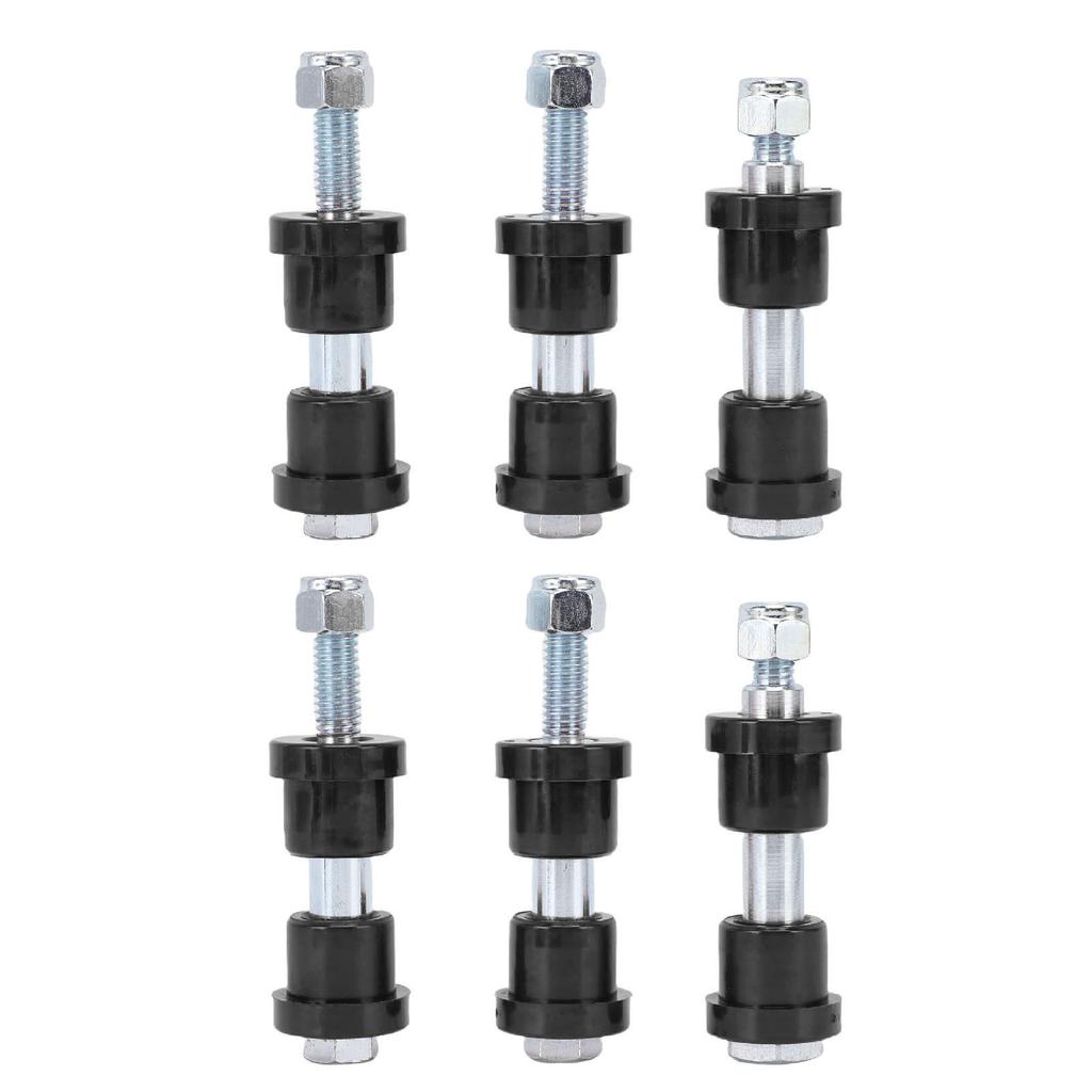 Golf Cart Rear Leaf Spring Polyurethane Bushing and Sleeves 70291G02 Replacement for EZGO TXT Medalist 1994 Up Red